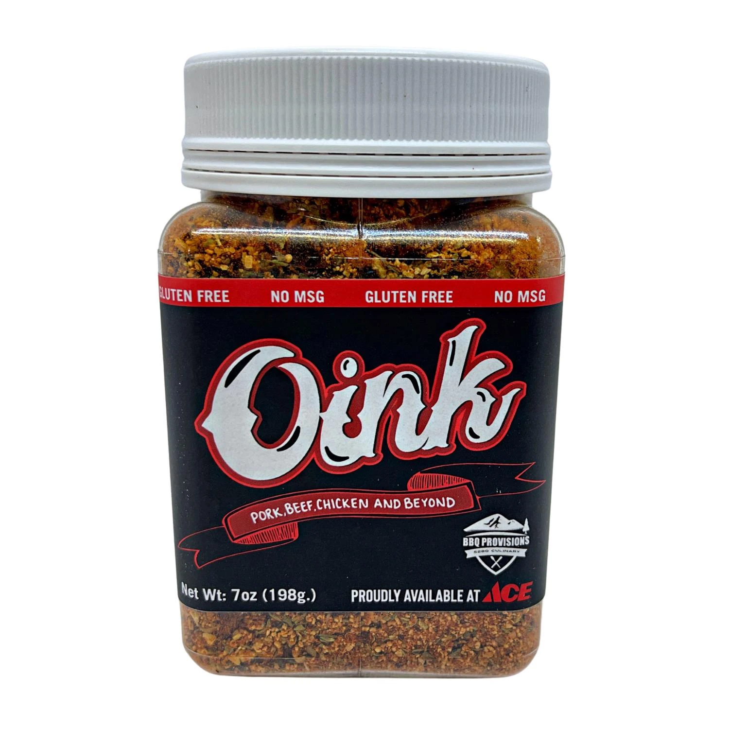 Oink Bbq Rub 7 Oz - Maple, Bacon & Brown Sugar Flavor