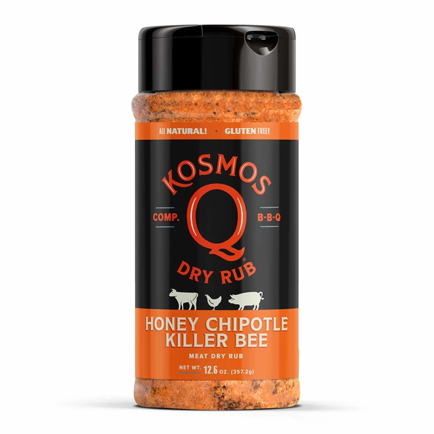 Killer Bee Chipotle Honey Bbq Rub 12.6 Oz - Sweet & Spicy Flavor