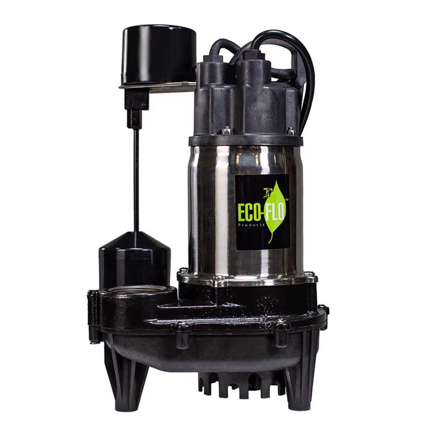 3/4 Hp 5100 Gph Stainless Steel Vertical Float Switch Submersible Sump Pump