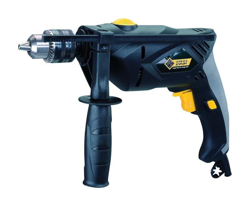 6 Amps 1/2 In. Keyed Corded Hammer Drill With 2800 Rpm Speed