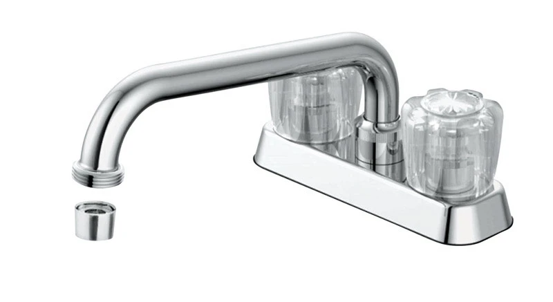 Coastal Chrome Two-handle Bathroom Sink Faucet 4 In. Model 67236-0001