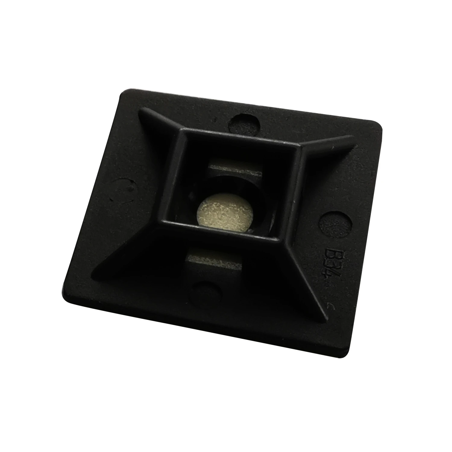 Steel Grip 1 in. L Black Cable Tie Base Mount 5 pk