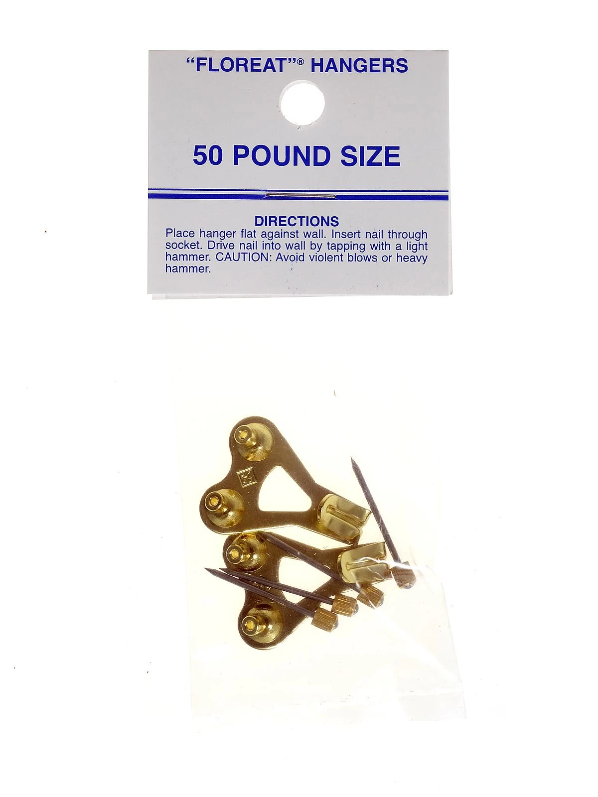 Deluxe Floreat Hangers, 50 Lb, 2 Pack