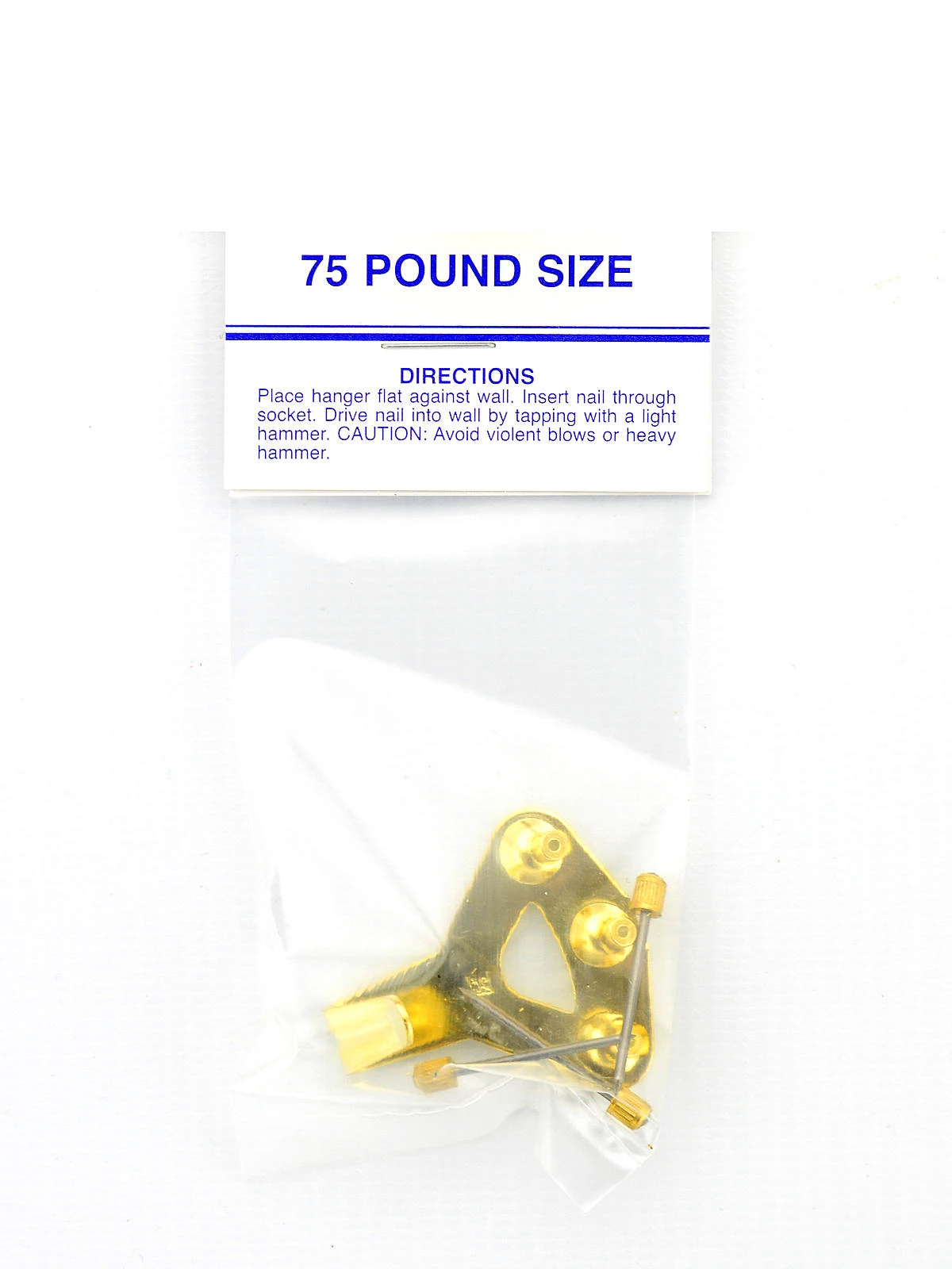 Deluxe Floreat Hangers, 75 Lb., 1 Pk, 5 Units Included
