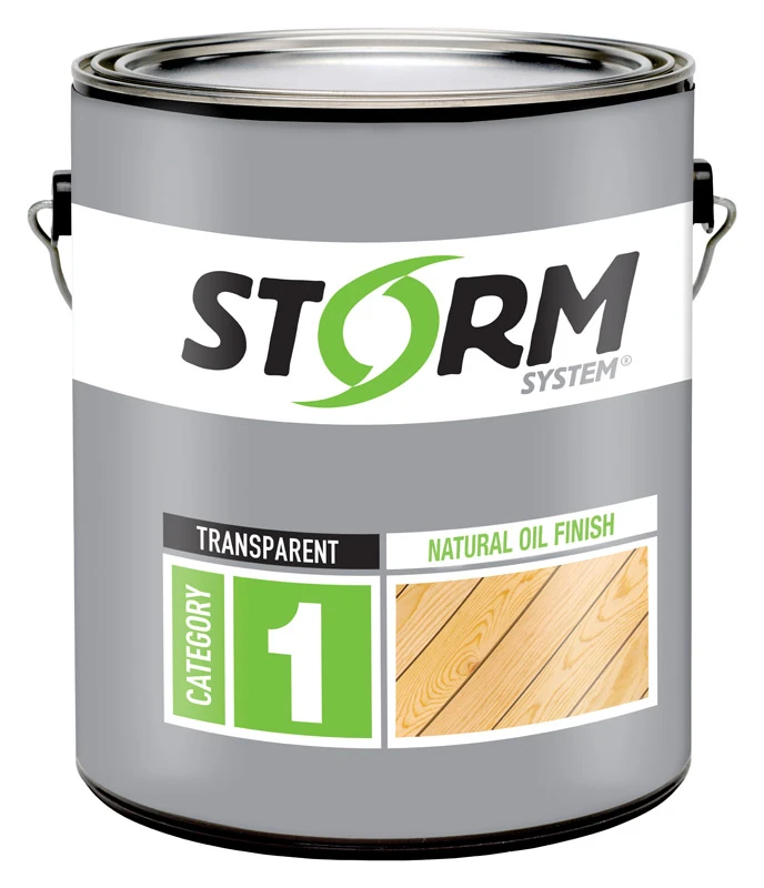 Transparent Clear Natural Oil/waterborne Hybrid Exterior Stain 1 Gallon