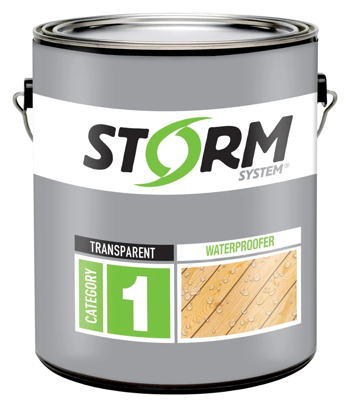Transparent Clear Water-based Penetrating Exterior Stain 1 Gallon
