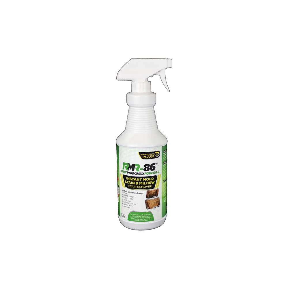 32 Oz. Rmr-86 Instant Mold And Mildew Stain Remover - Powerful Cleaning Solution