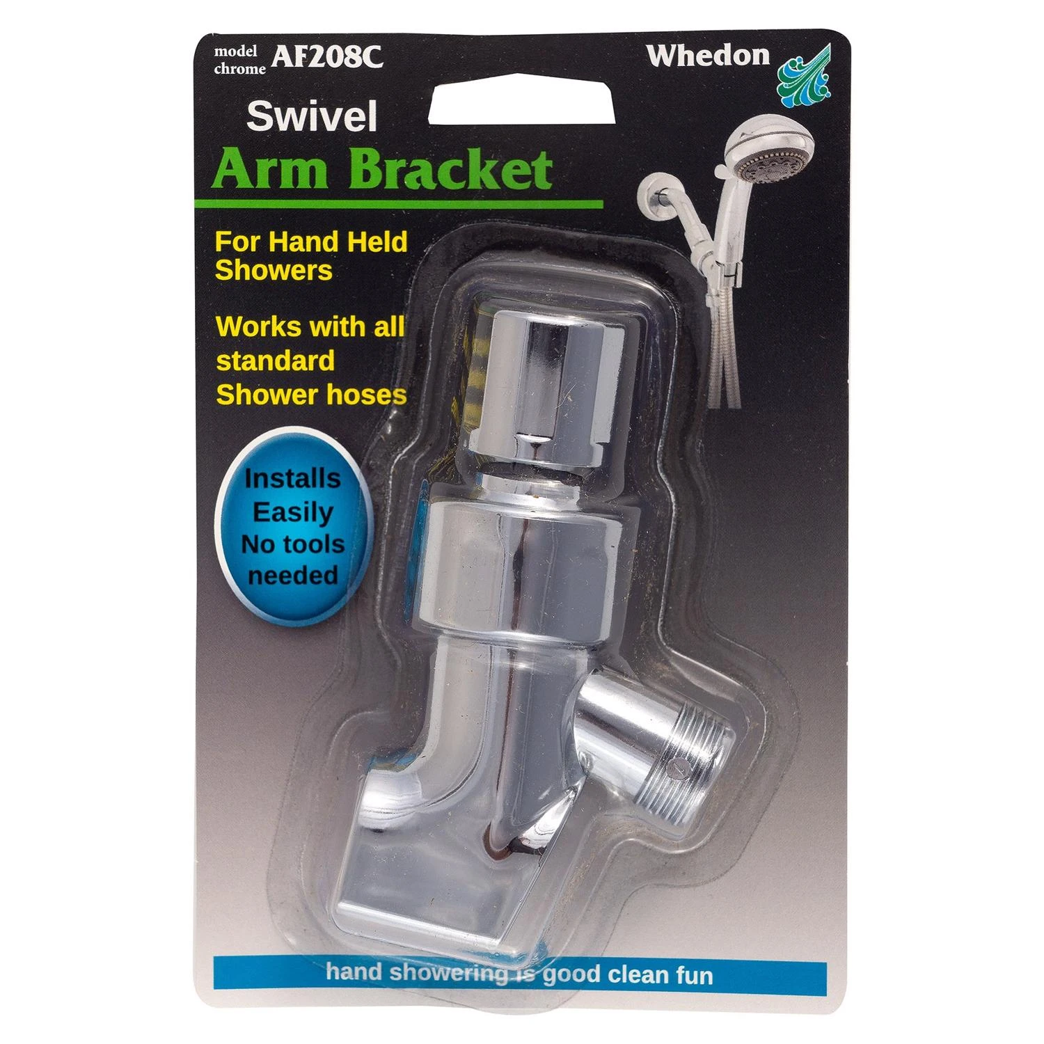 Chrome Abs 3 In. Shower Arm Mount - Model Af208c