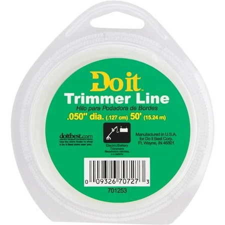 Trimmer Line .050 Diameter 50 Feet Length For Lawn Care