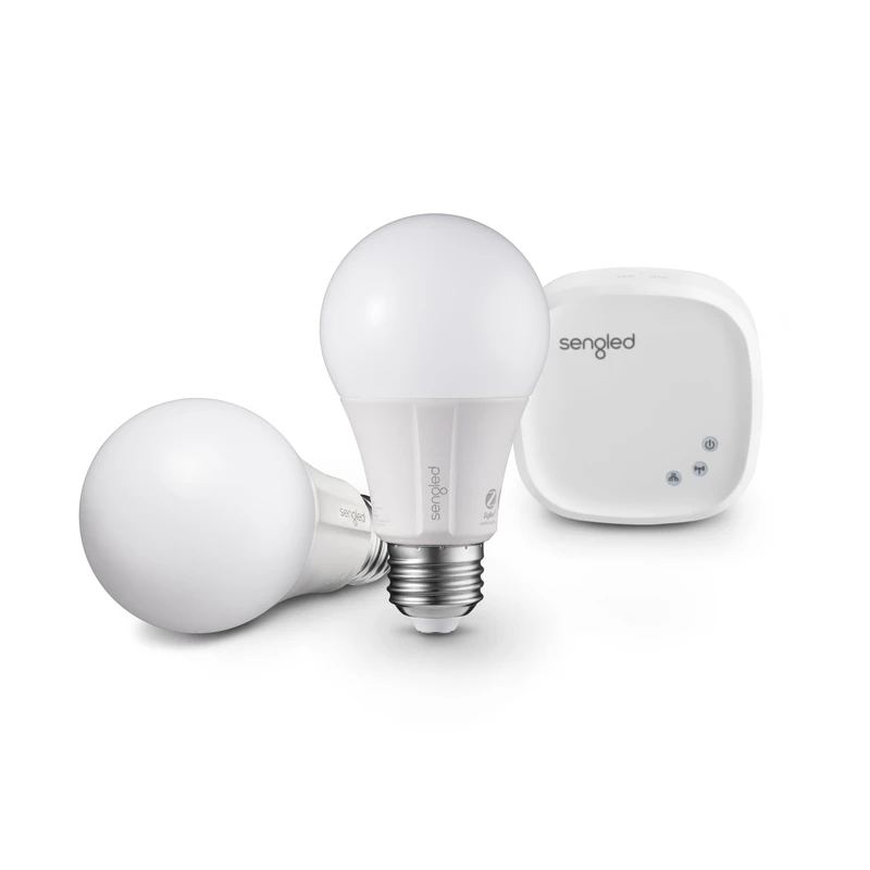 Sengled acres Element Classic A19 E26 (Medium) Bulb Starter Kit Soft White 60 Watt Equivalence 2 PK