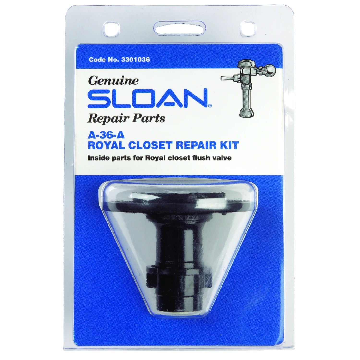 Regal Toilet Repair Kit A-36-a Black Plastic For Flushometer Valves