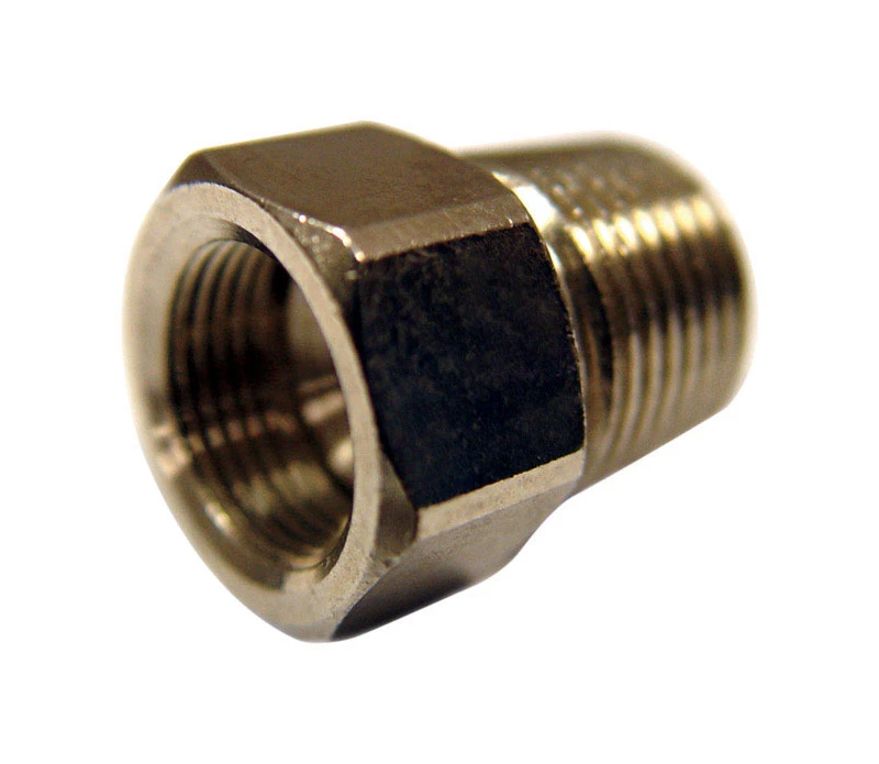 Jmf Company 3/8 In. Male Compression X 7/16 In. Female Compression Brass Adapter