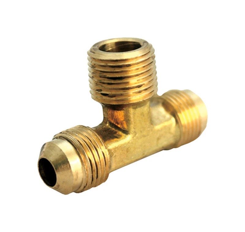 1/4 In. Flare X 1/4 In. D Flare Brass Reducing Tee - Model 4506408