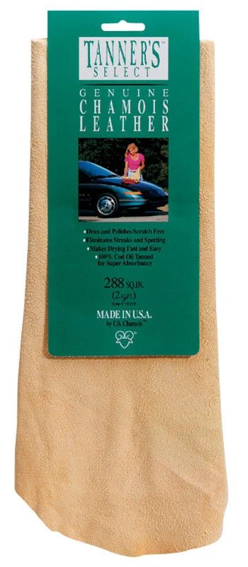 CHAMOIS NATURAL 2FT SQ