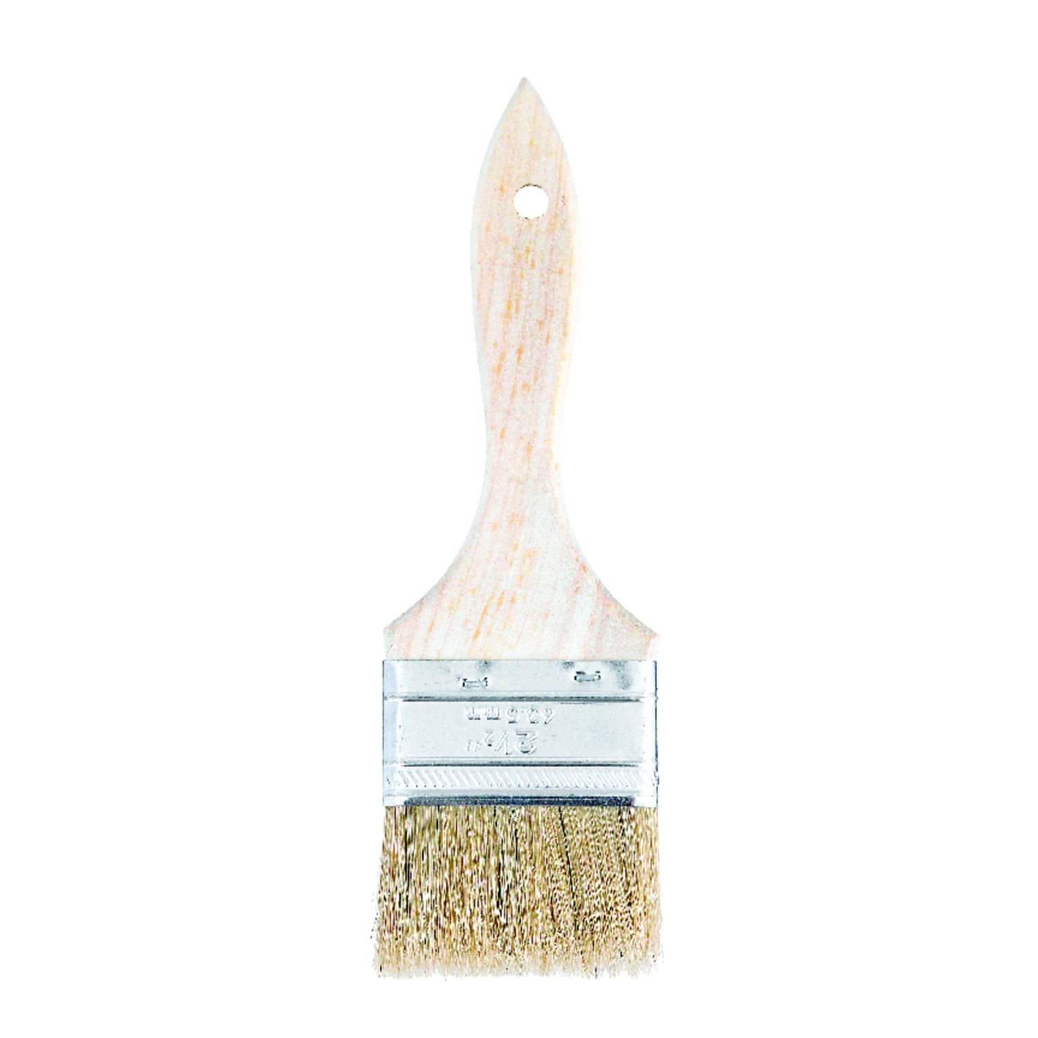 2-1/2 In. Flat Chip Brush With White China Bristle And Wood Handle