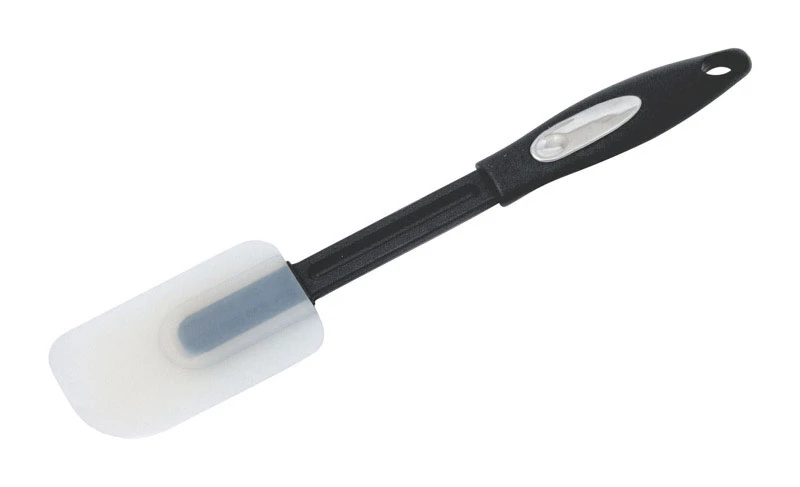 Black/white Silicone 12-1/2 In. Spatula - Dishwasher Safe, High Temperature