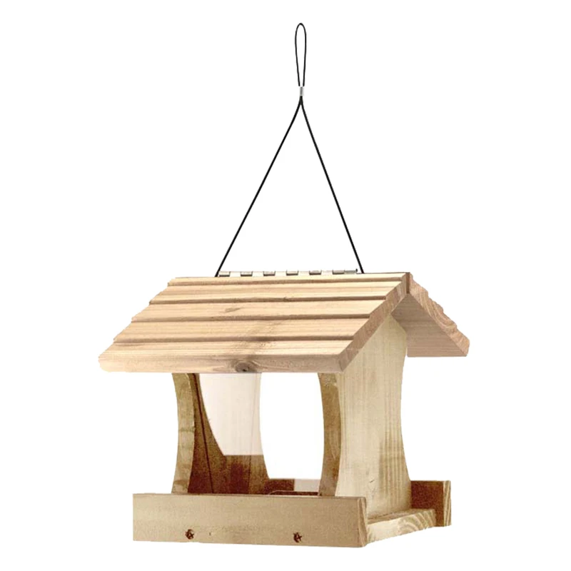 Wild Bird 2.5 Lb Cedar Platform Bird Feeder With 1 Feeding Port