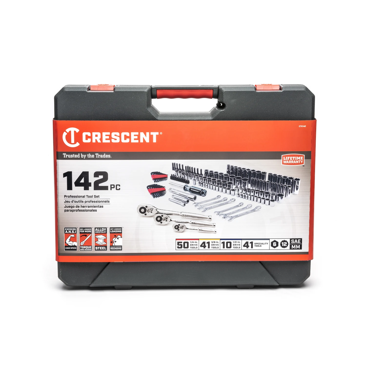 MECHANIC TOOL SET 142PC
