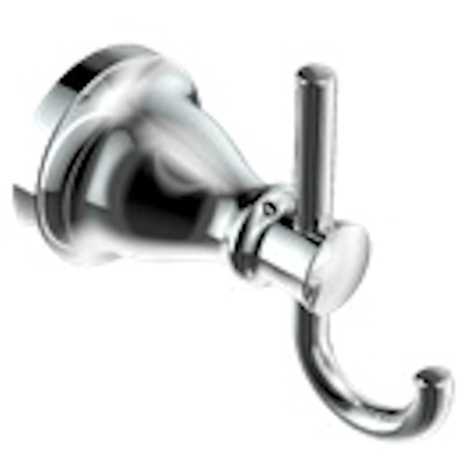 Hilliard Chrome Robe Hook 2 In. W X 2.34 In. L With Concealed Screw Mounting