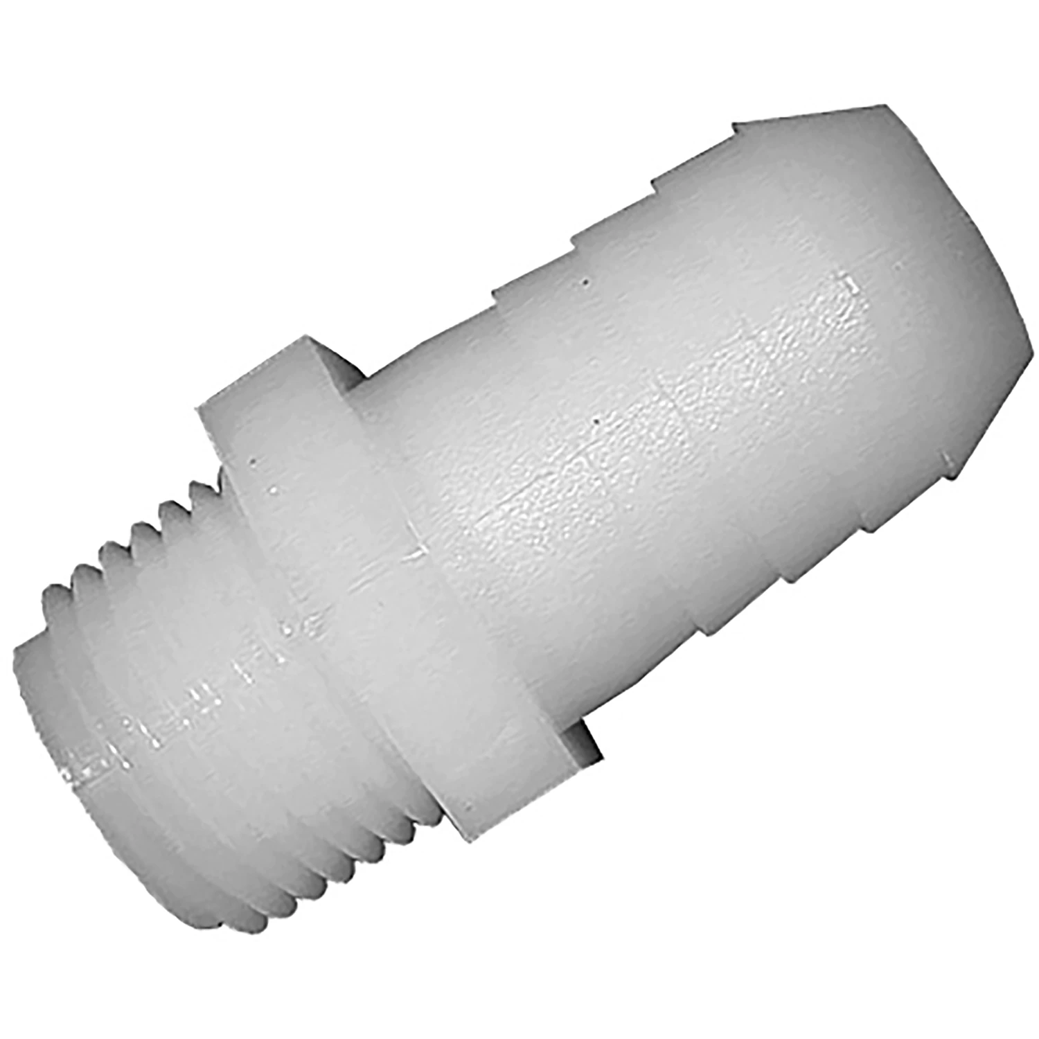 Green Leaf Nylon Adapter 3/8 in. Dia. x 1/2 in. Dia. White 1 pk