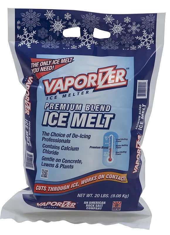 Premium Blend Ice Melt 20 Lb - Sodium Chloride & Calcium Chloride Granules