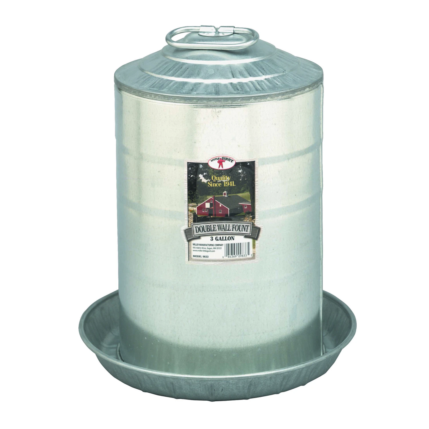 FOUNT DOUBLE WALL GAL 3 GALLON