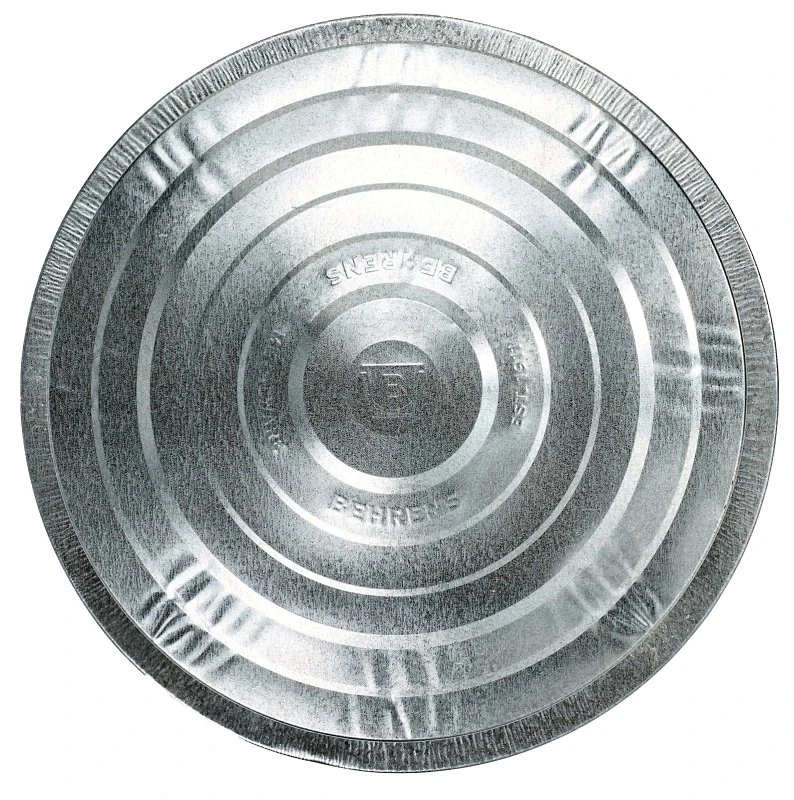 31 Gallon Galvanized Steel Garbage Can Lid - Round, Animal Resistant