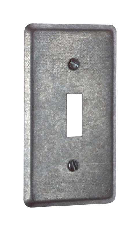 1 Gang Rectangle Steel Toggle Cover, Model 58 C 30, 4 Inch X 2-1/8 Inch