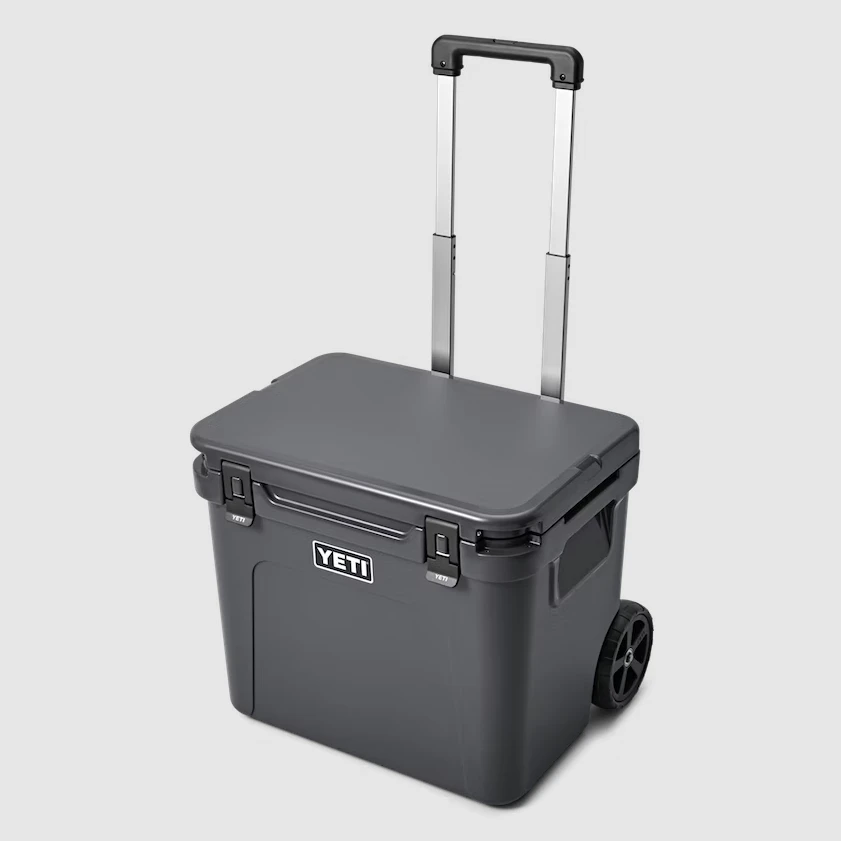 Roadie 60 White Roller Cooler 19.9 In. 53 Can Capacity