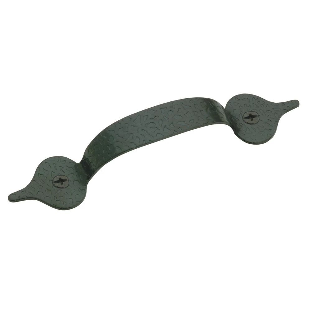 Black Metal Drawer Pull - 3-1/4 In. (83 Mm) Center-to-center
