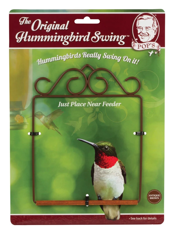 Pop's Hummingbird Swing, Brown