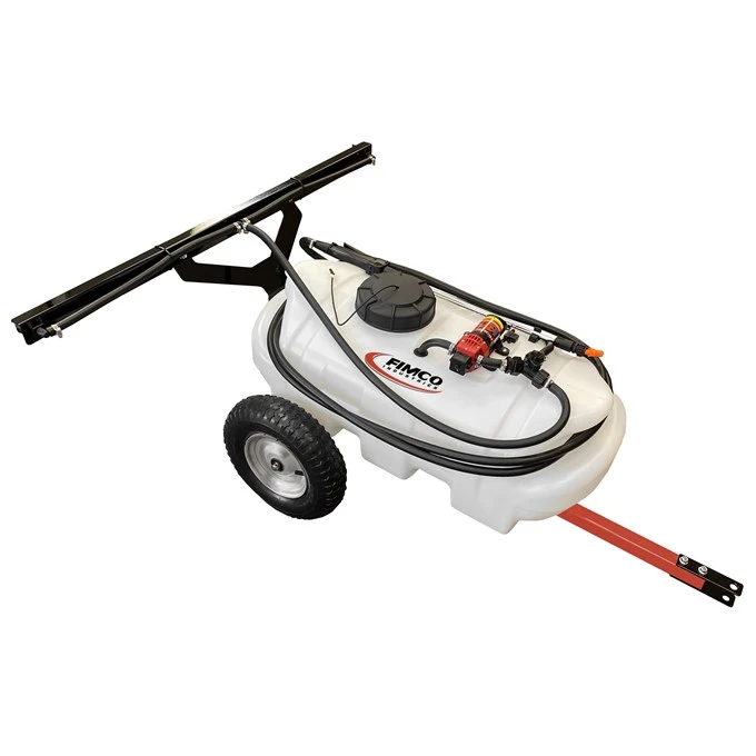 Trailer Sprayer, 2-GPM, White, 15-Gallon Tank