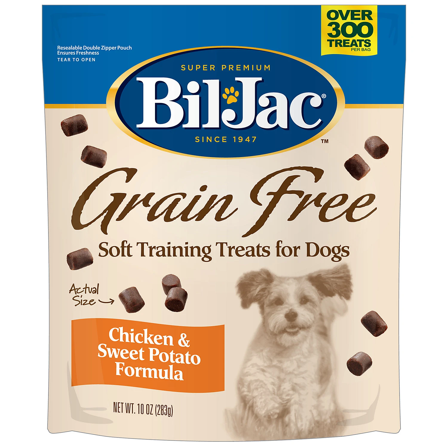 Chicken and Sweet Potato Training Dog Treats, 10 Ounce Bag