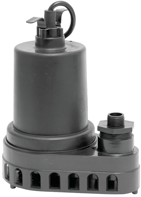 1/2 Hp 3300 Gph Thermoplastic Submersible Utility Pump Model 91570