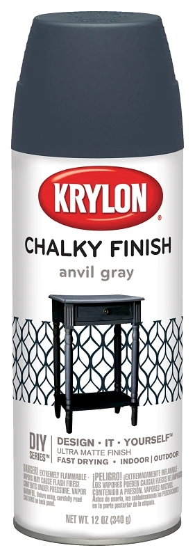SPRAY PAINT CHALKY ANVIL 12OZ