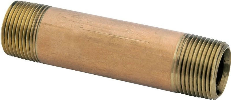 1/2X4-1/2RED BRS NIPPLE
