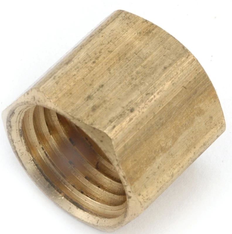 3/8 In. Lead-free Yellow Brass Cap Fitting