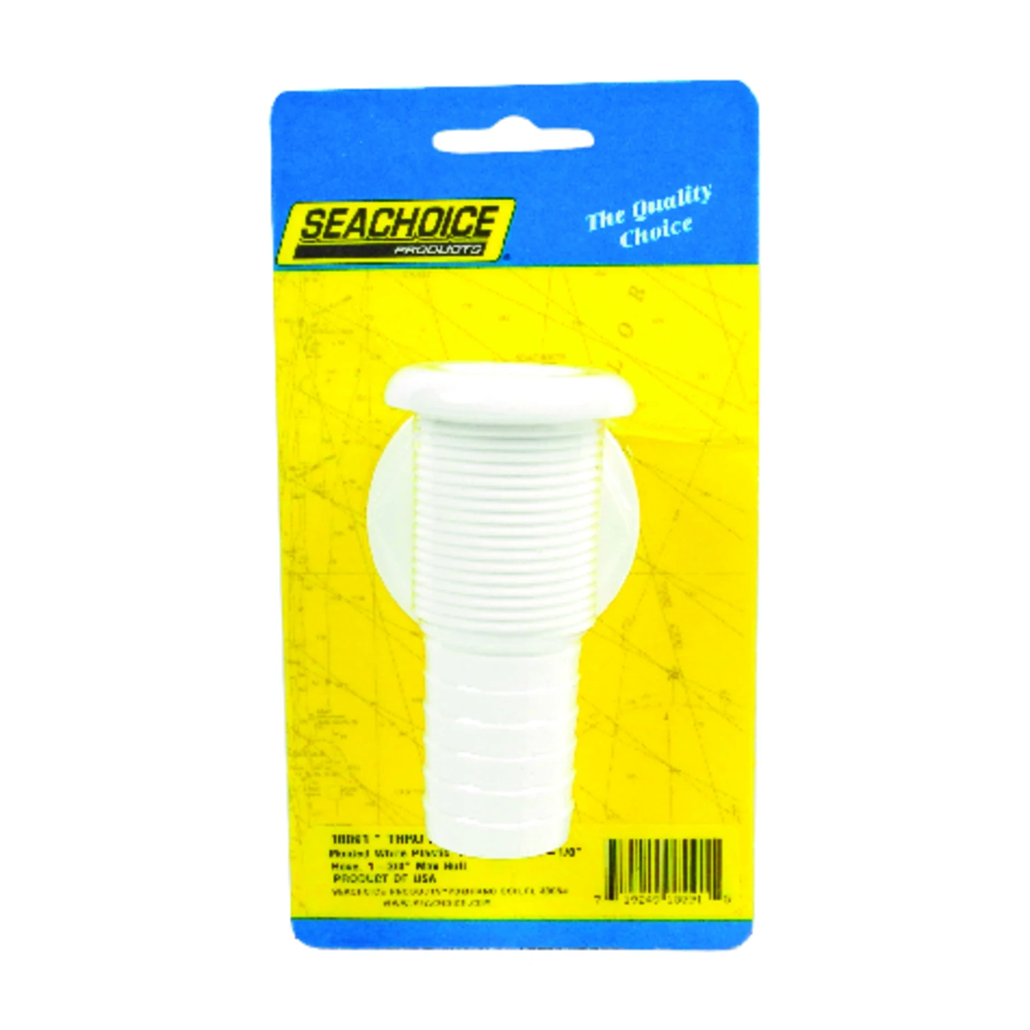 Seachoice Plastic 1-1/8 in. W Thru Hull Connector 1 pc.