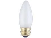 2PK 40W GE WHT FLAME MED BASE