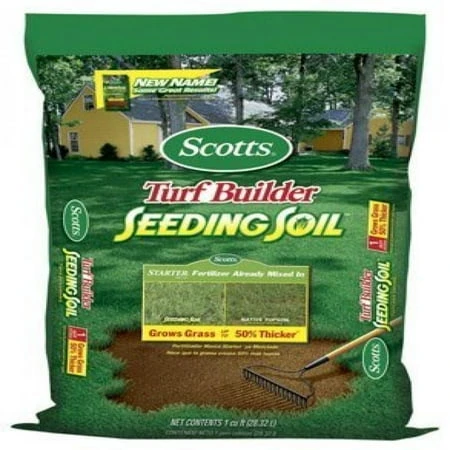 Turf Builder Lawn Soil 1 Cubic Foot For Healthy Grass Growth