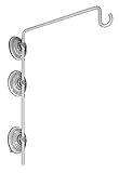 Window Suction Cup Hanger For Bird Feeders And Wind Chimes