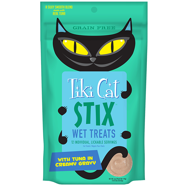 Stix Tuna Mousse Cat Treats, 3 Oz - Grain Free, Protein-rich