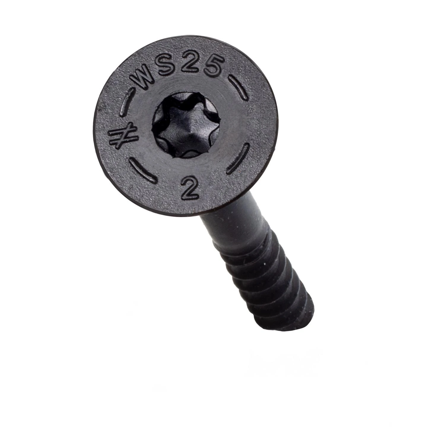 Outdoor Accents Structural Wood Screw, Black, 2 In., 50-Pk.