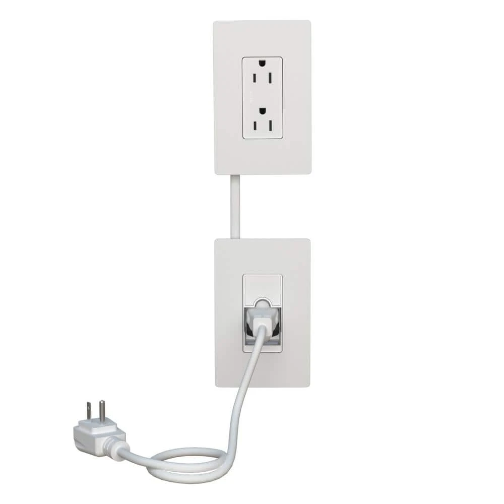 Radiant In-wall Power And Outlet Relocation Kit, 15 Amp, White