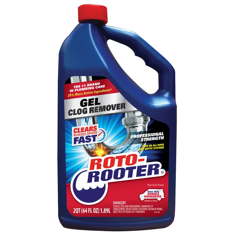 Gel Clog Remover Drain Opener, 64 oz.