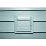 Exvent Eq Gray Louvered Exhaust Vent For Efficient Ventilation