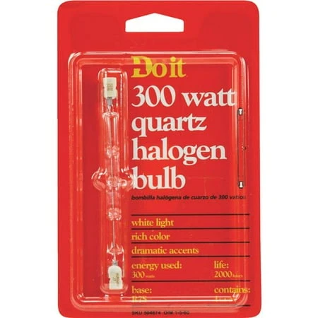 Quartz Halogen Bulb 300w Model 12391 - Clear Lighting Solution