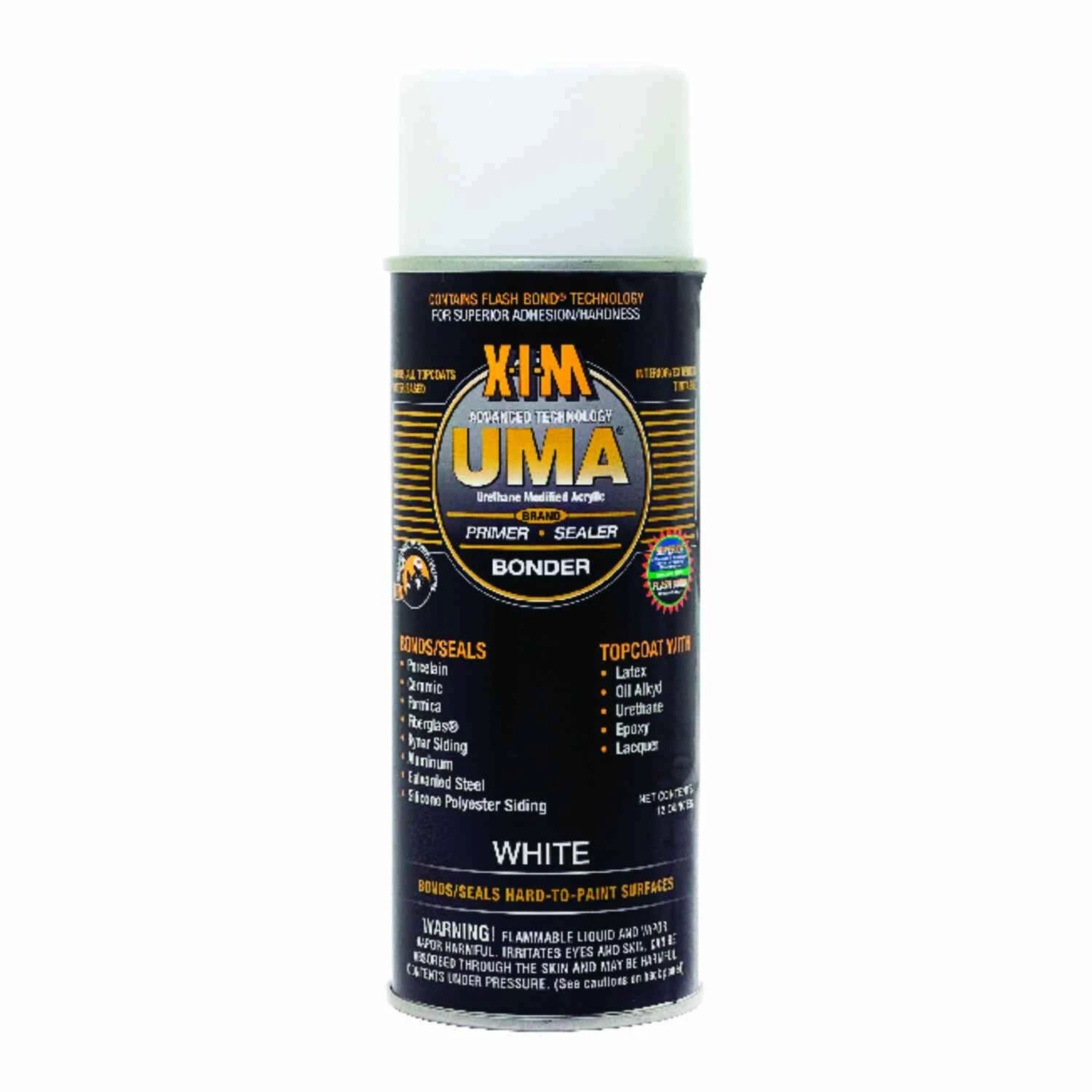 Uma White Water-based Alkyd Primer Sealer Bonder 12 Oz For All Surfaces