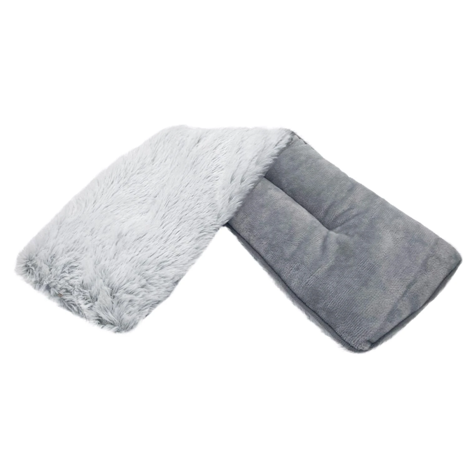 Marshmallow Microwavable Neck Wrap Gray 19" For Comfort And Relaxation