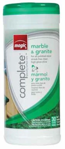 Weiman Products 50335015 Cleaner Granite & Marble Wipe 30 Count